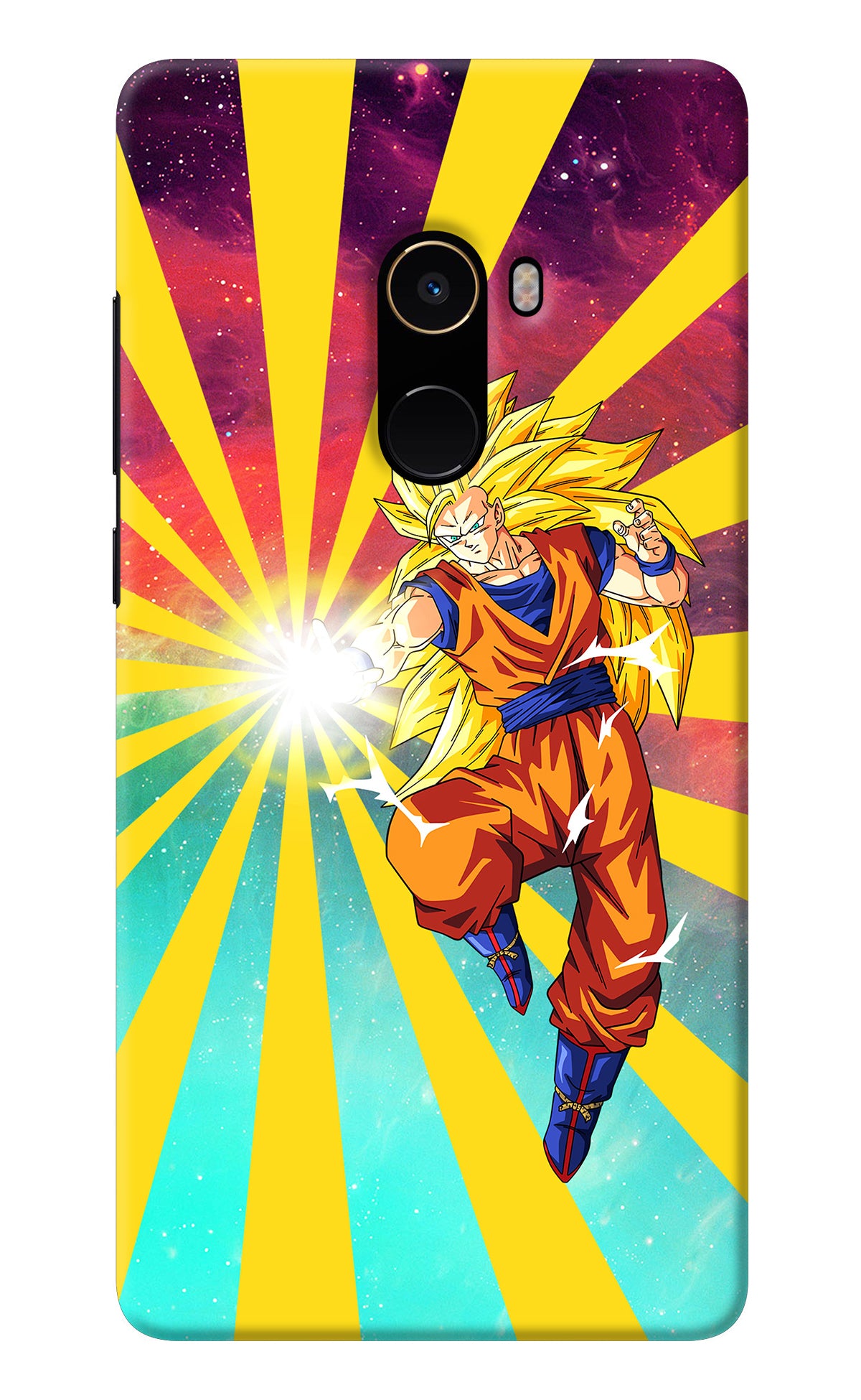 Goku Super Saiyan Mi Mix 2 Back Cover