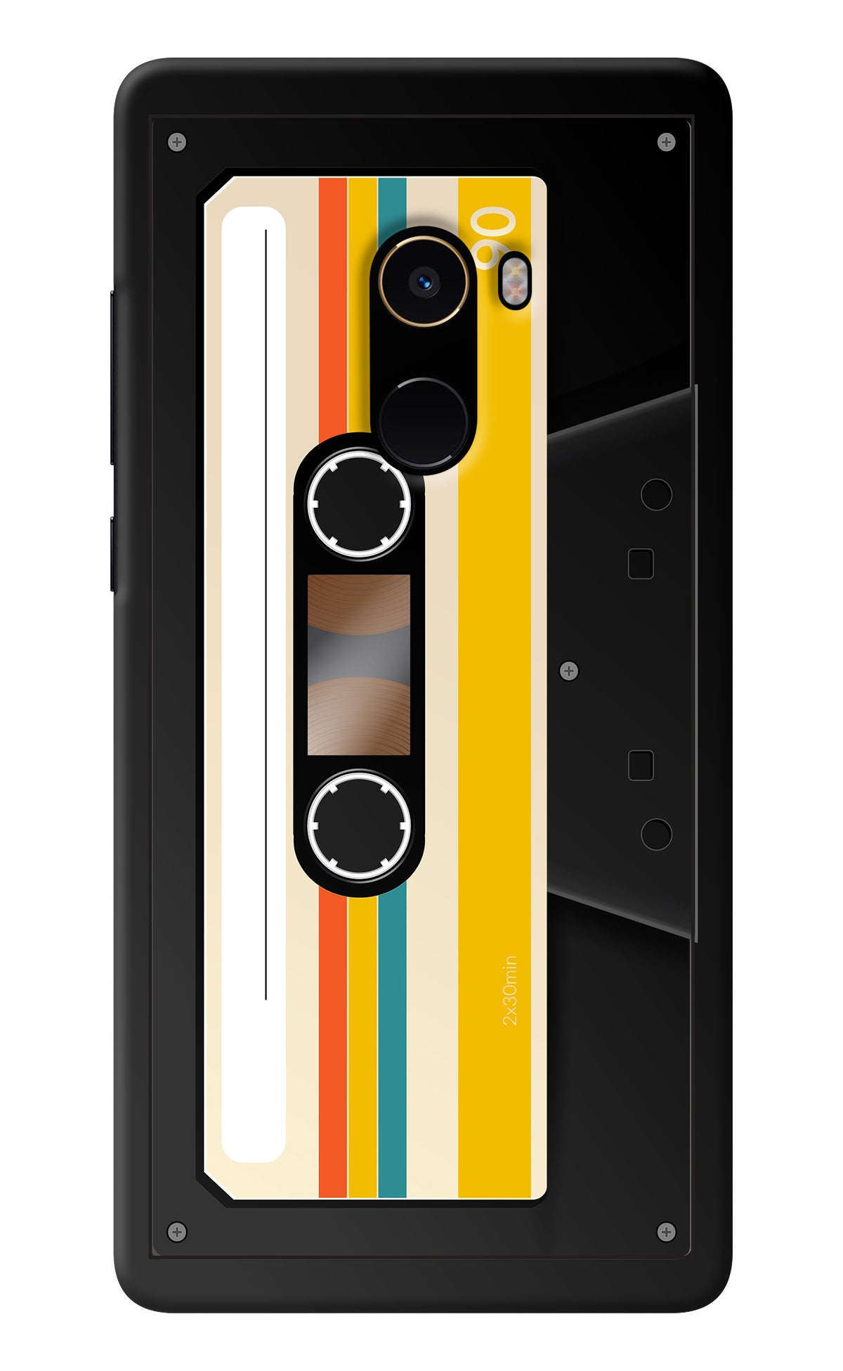 Tape Cassette Mi Mix 2 Back Cover