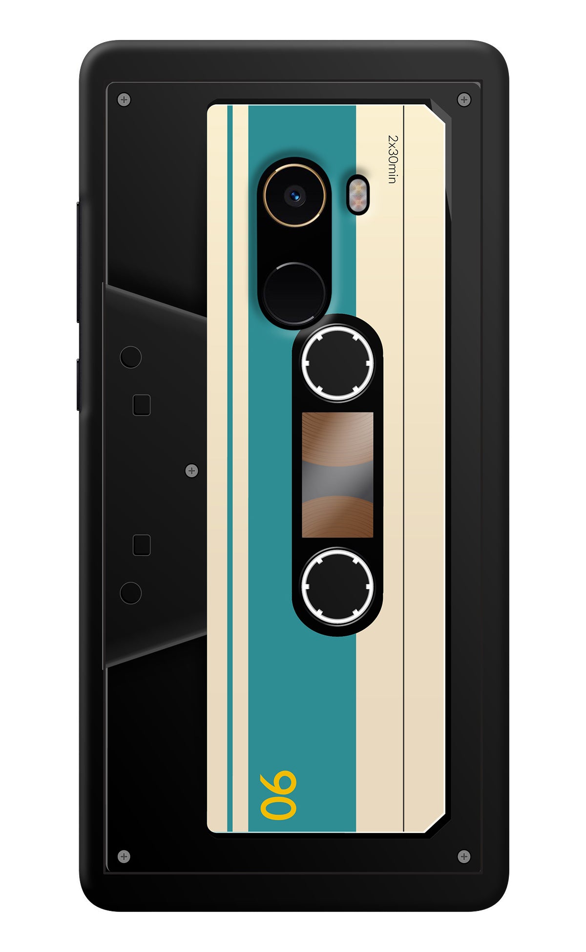 Cassette Mi Mix 2 Back Cover