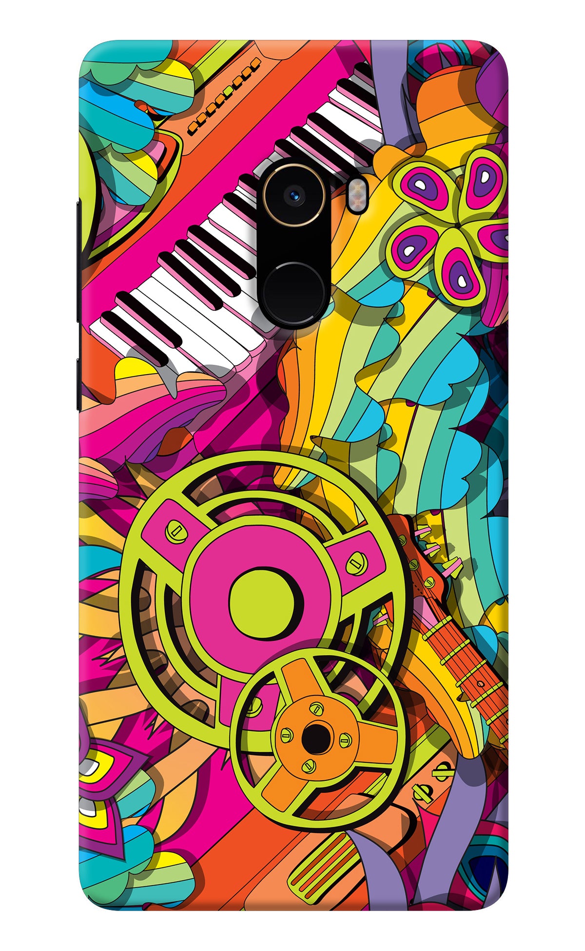 Music Doodle Mi Mix 2 Back Cover