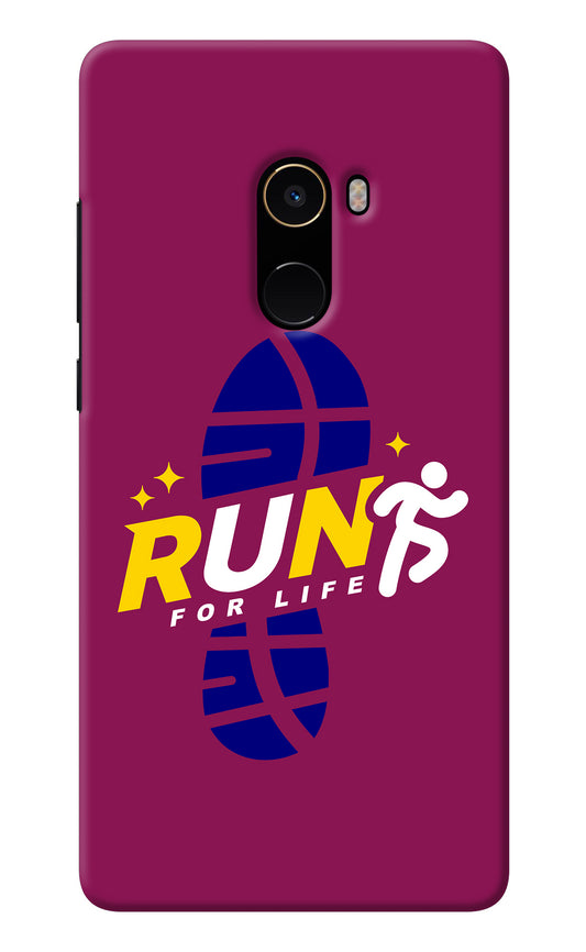 Run for Life Mi Mix 2 Back Cover