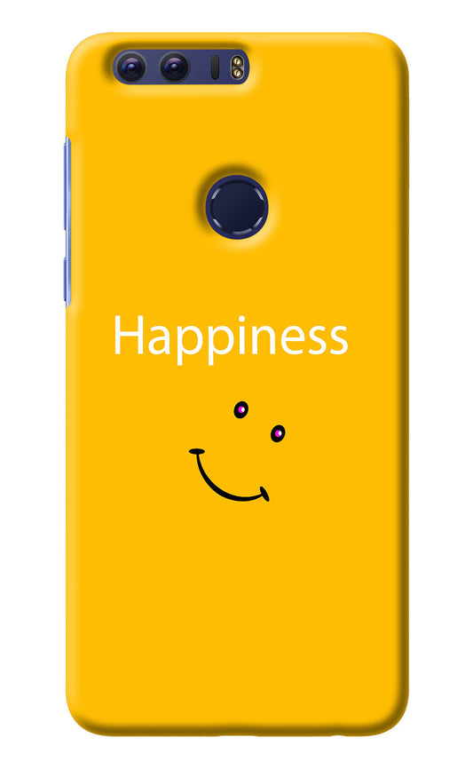 Happiness With Smiley Honor 8 Back Cover