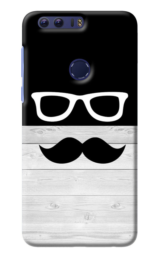 Mustache Honor 8 Back Cover