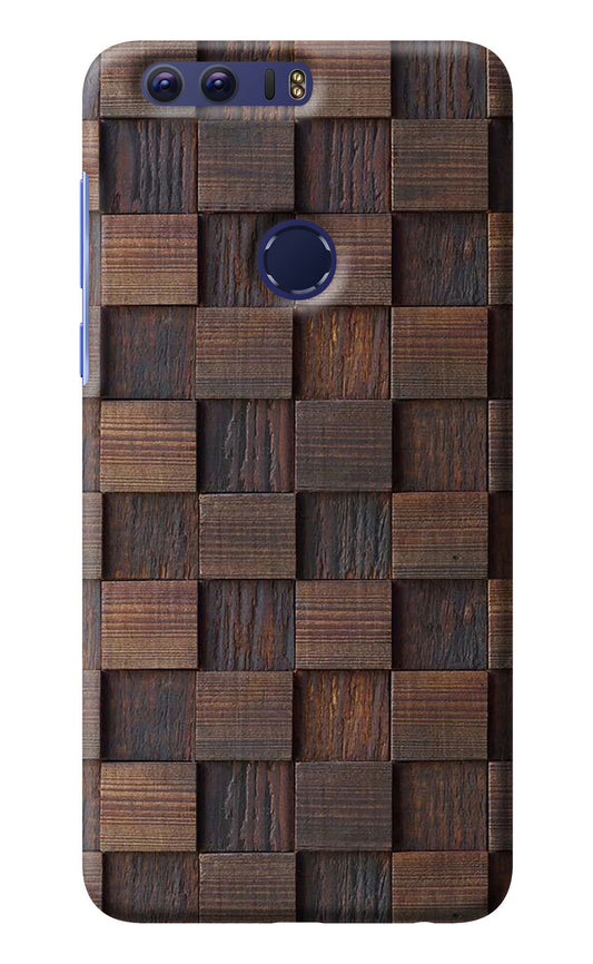 Wooden Cube Design Honor 8 Back Cover