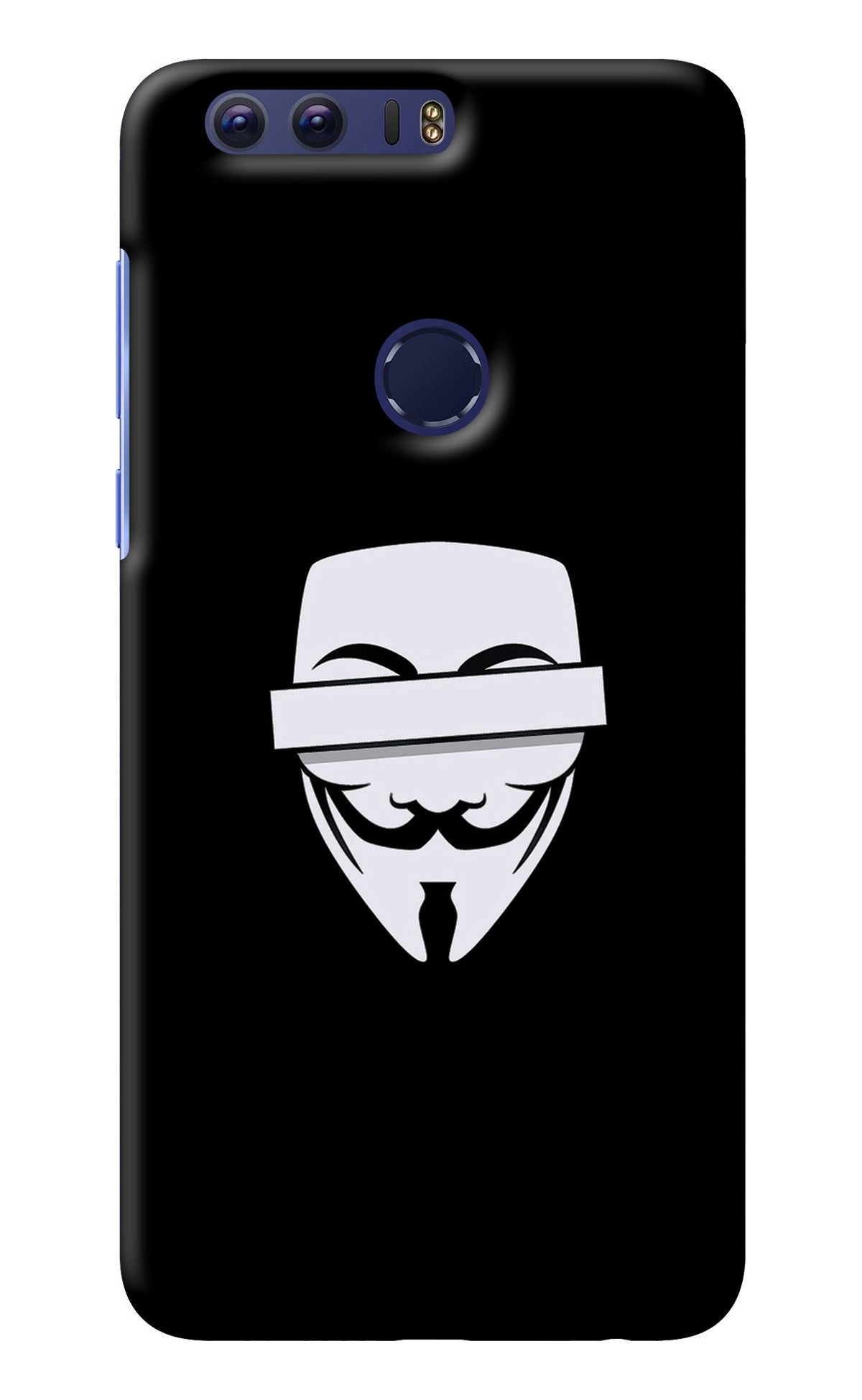 Anonymous Face Honor 8 Back Cover