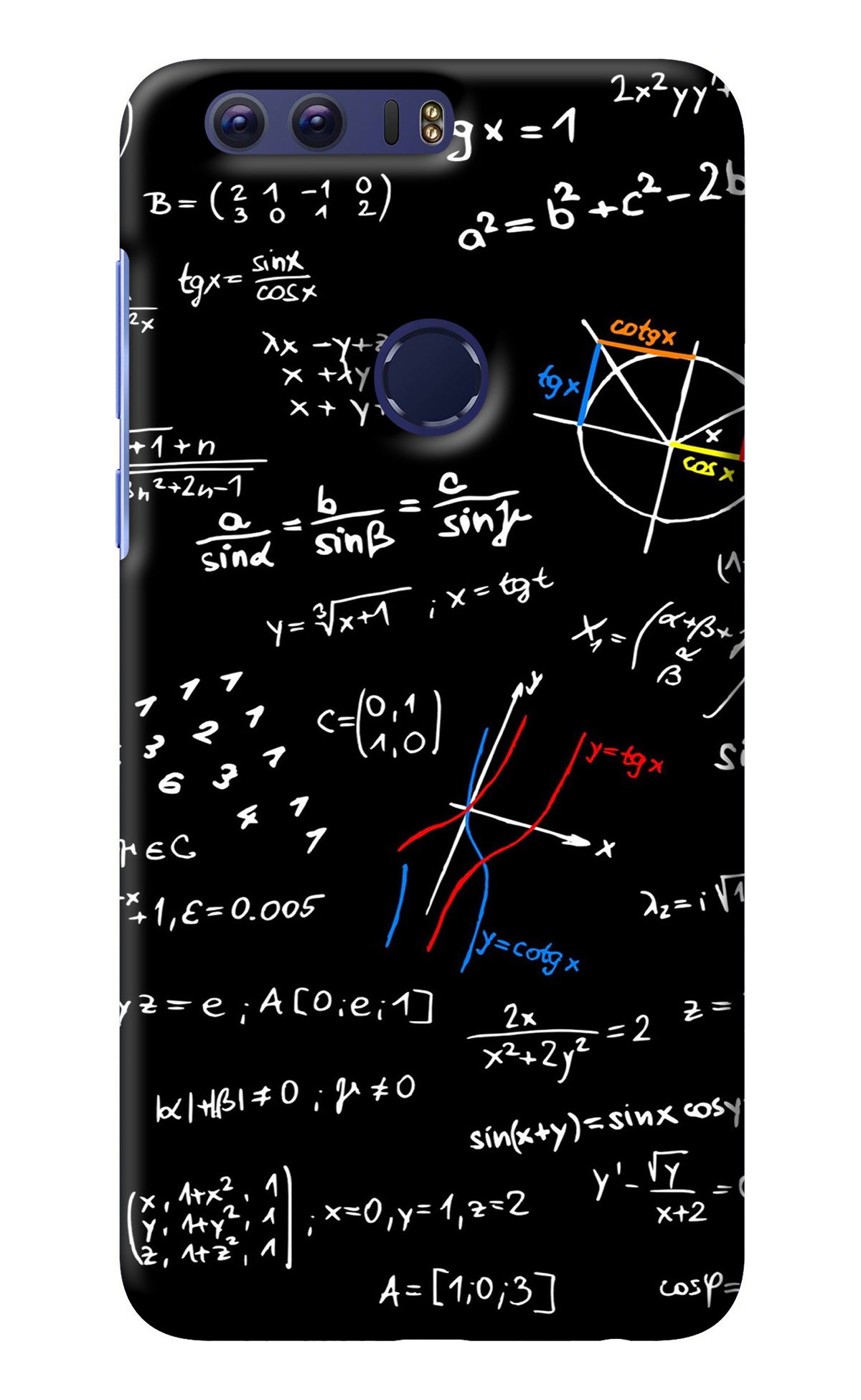 Mathematics Formula Honor 8 Back Cover