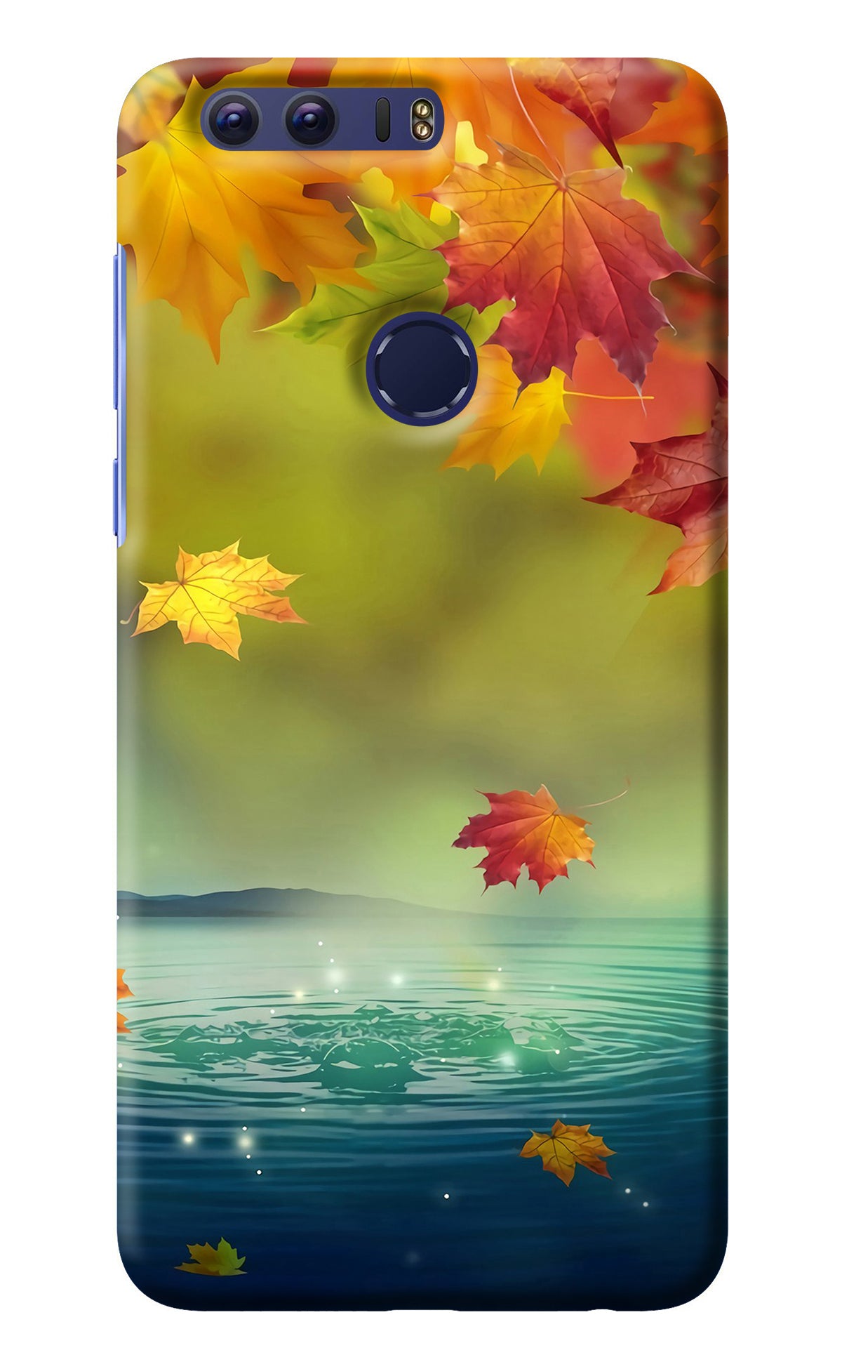 Flowers Honor 8 Back Cover