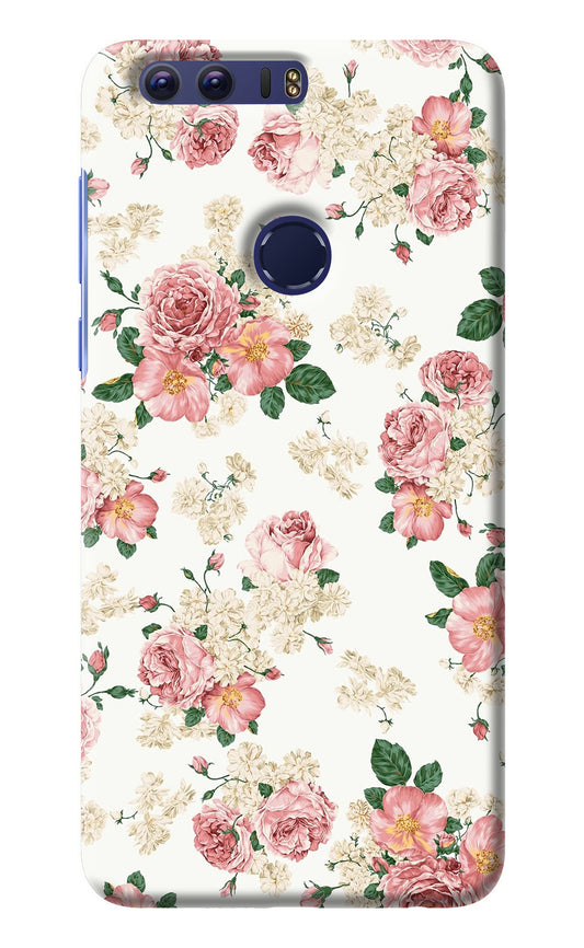 Flowers Honor 8 Back Cover