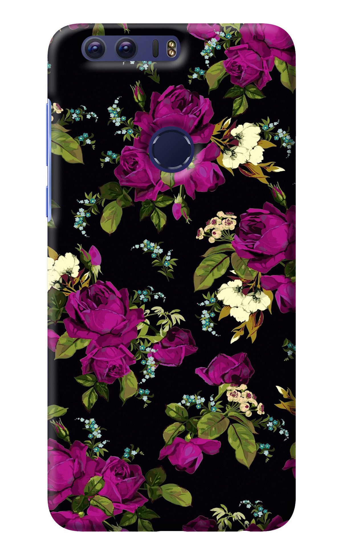 Flowers Honor 8 Back Cover