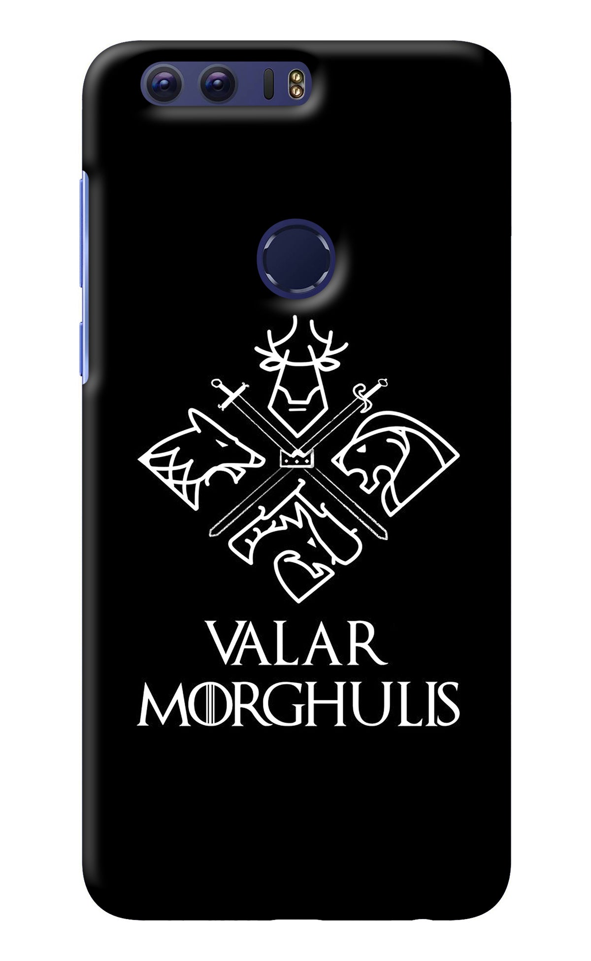 Valar Morghulis | Game Of Thrones Honor 8 Back Cover