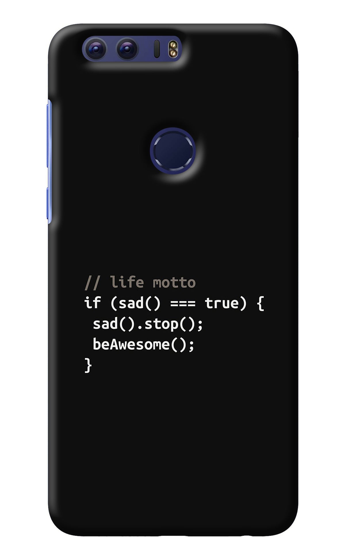 Life Motto Code Honor 8 Back Cover