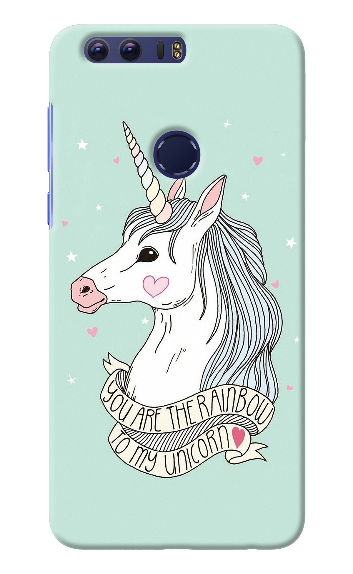 Unicorn Wallpaper Honor 8 Back Cover