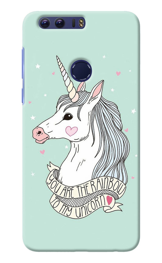 Unicorn Wallpaper Honor 8 Back Cover