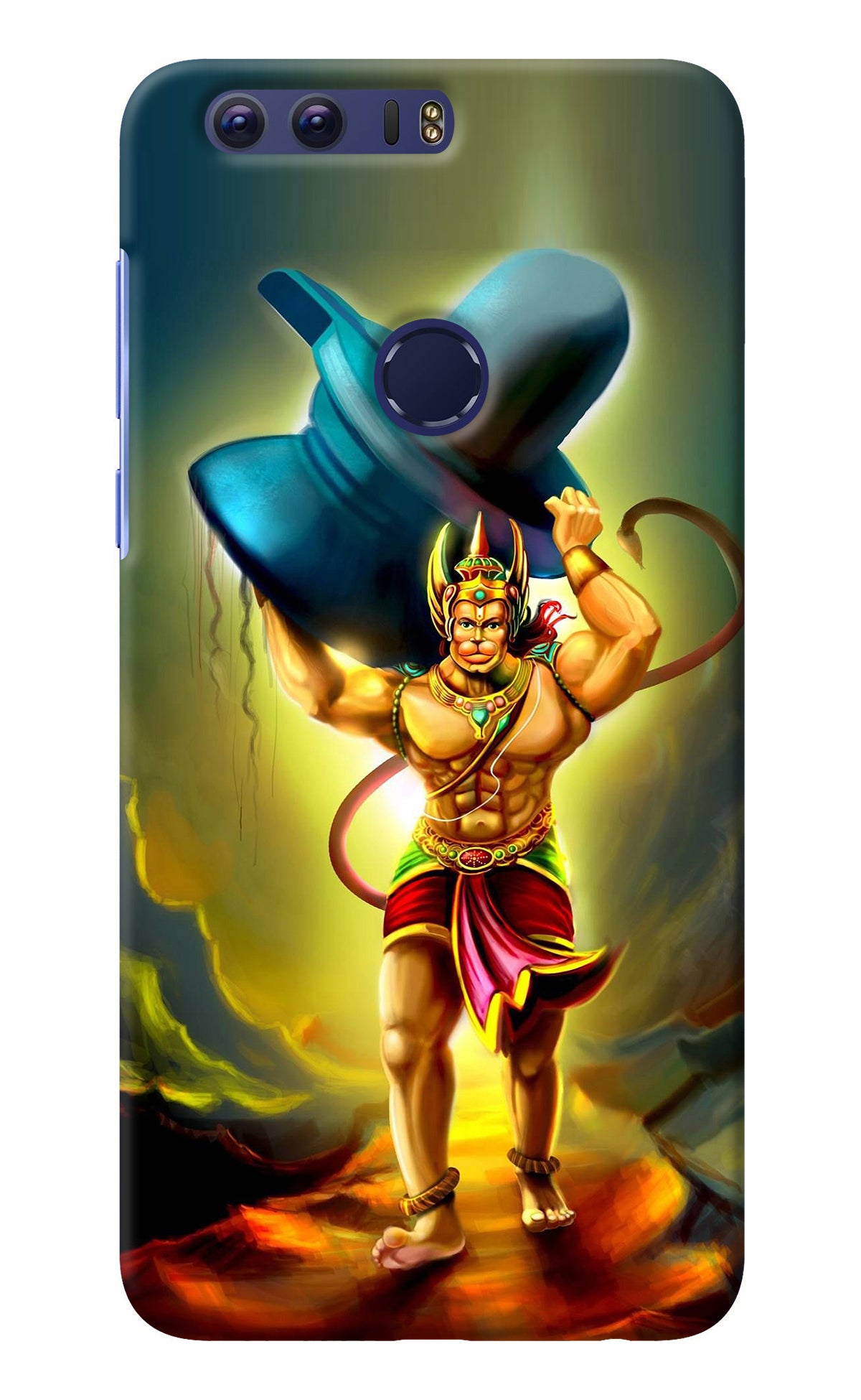 Lord Hanuman Honor 8 Back Cover