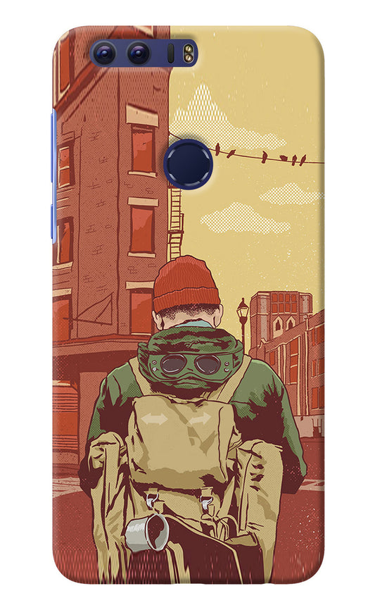 Adventurous Honor 8 Back Cover