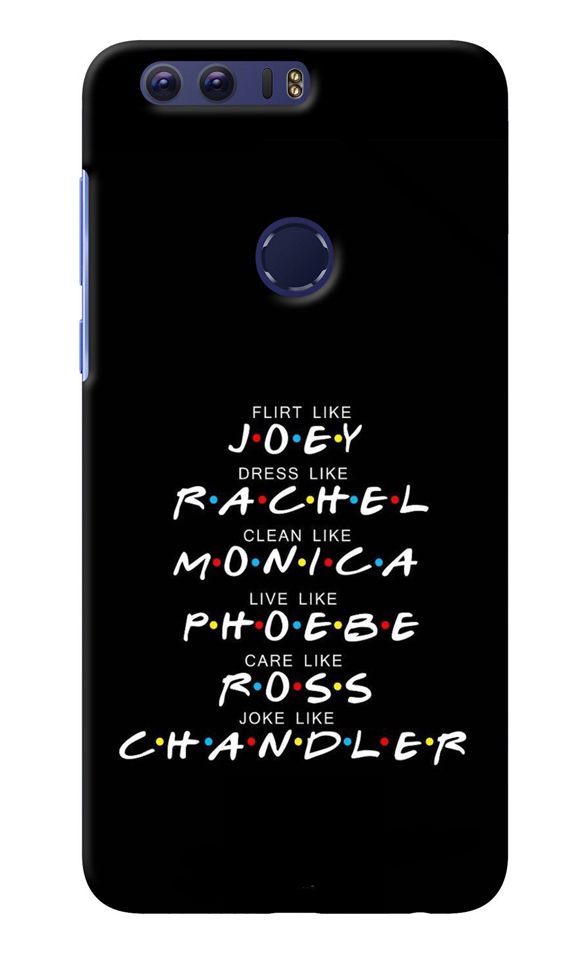 FRIENDS Character Honor 8 Back Cover