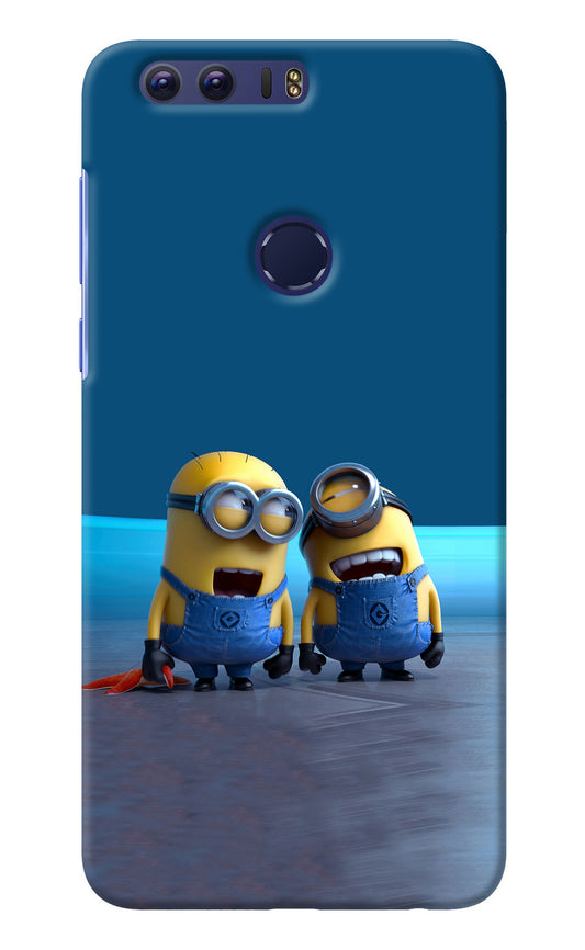 Minion Laughing Honor 8 Back Cover