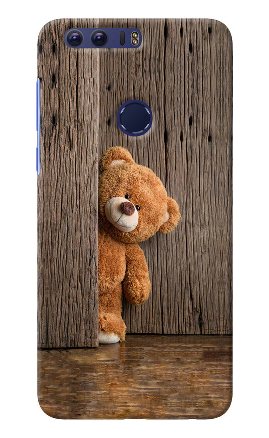 Teddy Wooden Honor 8 Back Cover