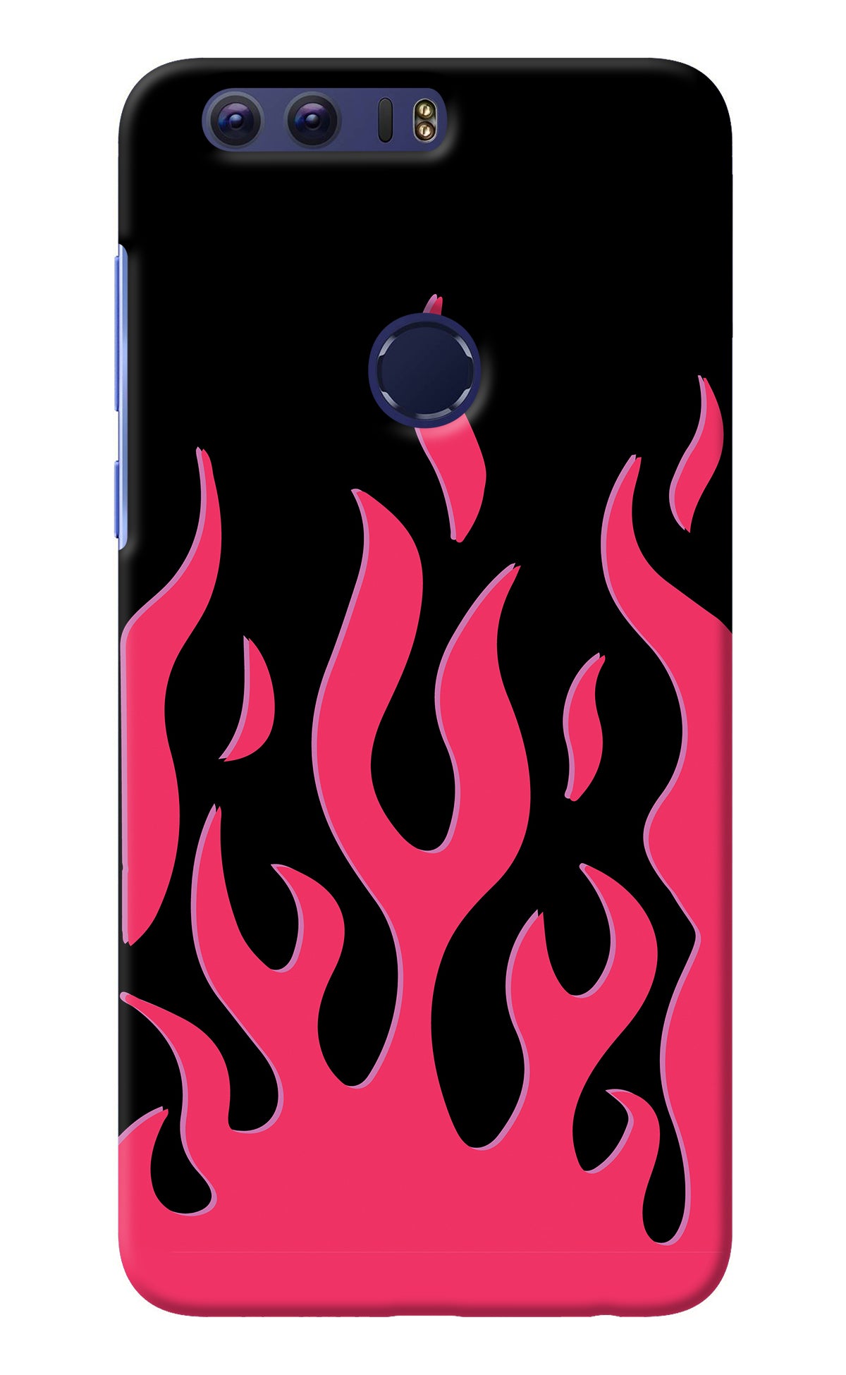 Fire Flames Honor 8 Back Cover