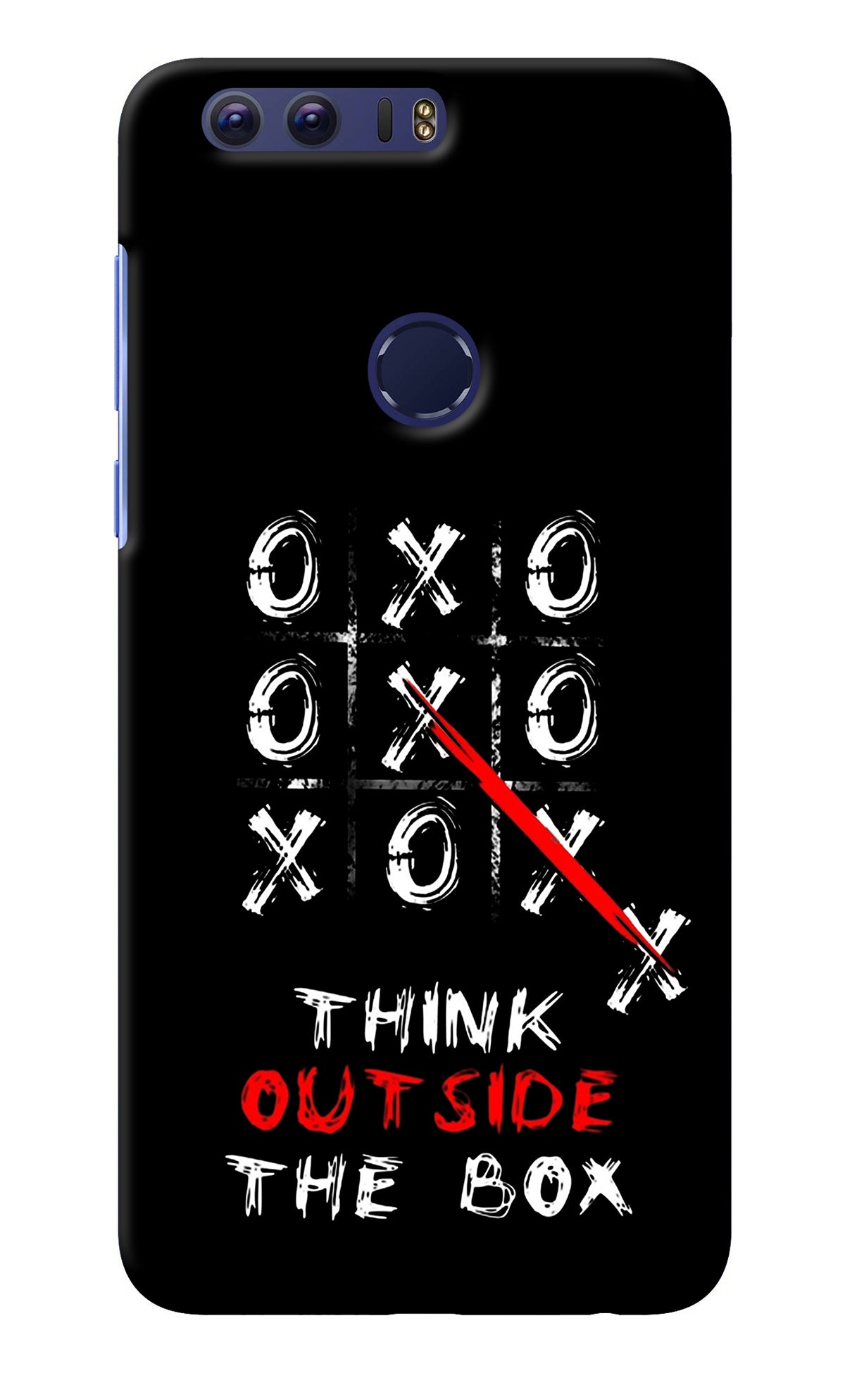 Think out of the BOX Honor 8 Back Cover