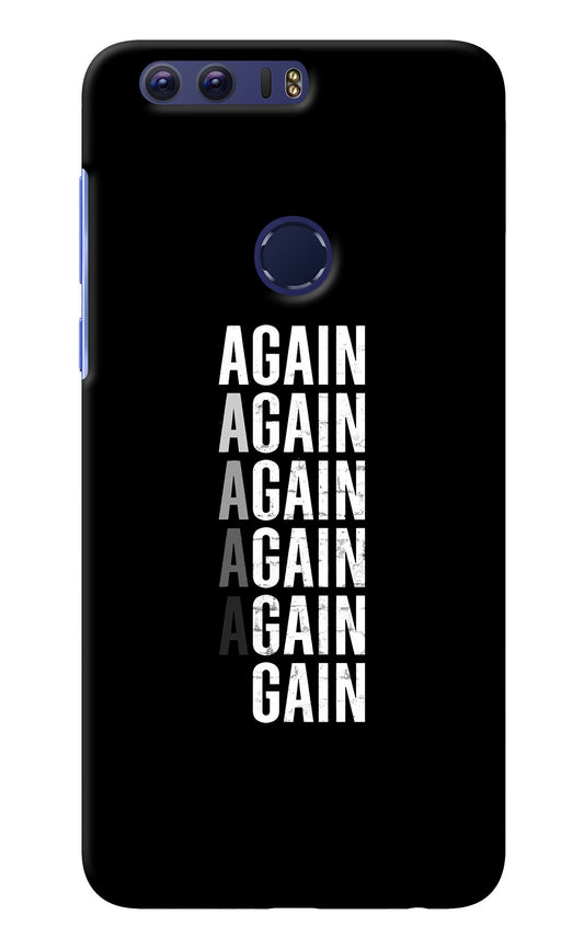 Again Again Gain Honor 8 Back Cover