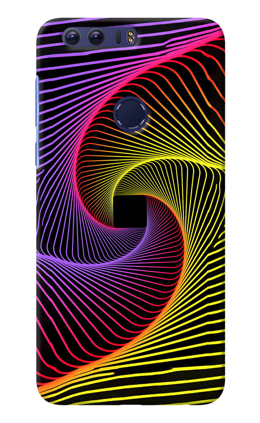 Colorful Strings Honor 8 Back Cover