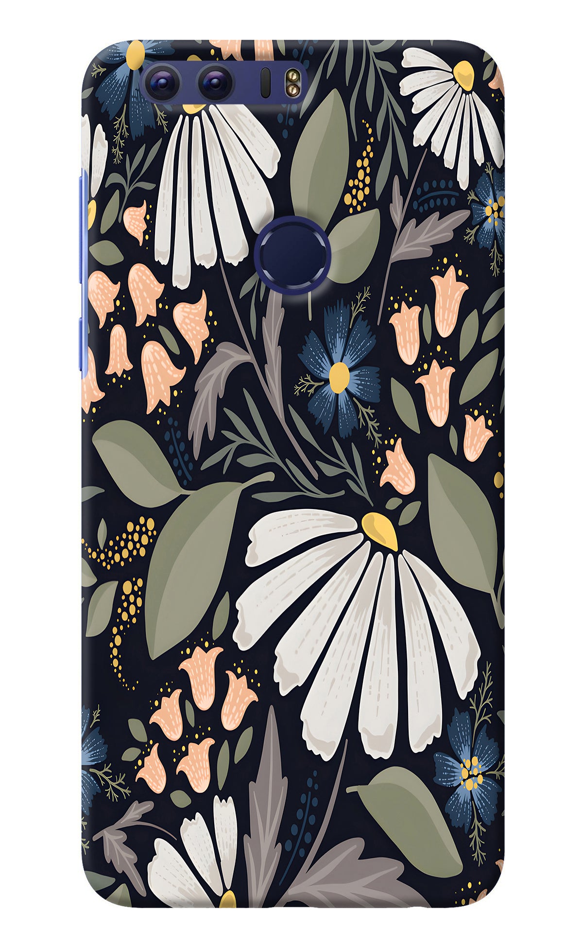 Flowers Art Honor 8 Back Cover