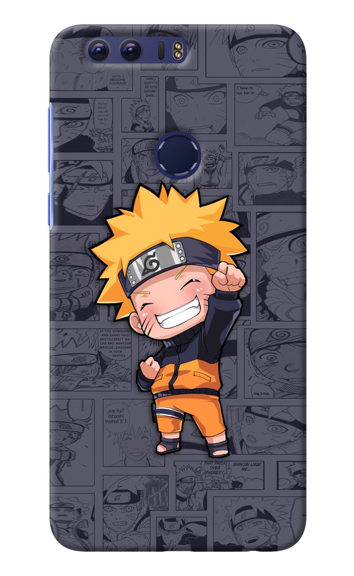 Chota Naruto Honor 8 Back Cover