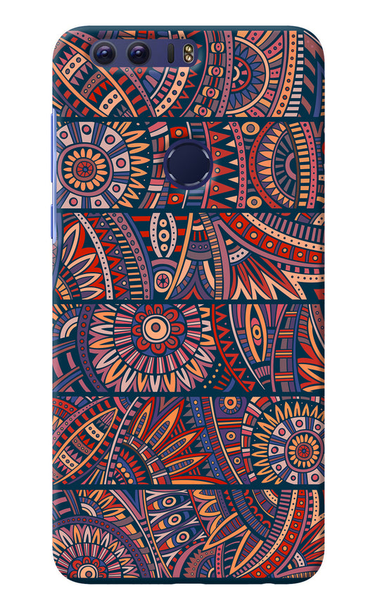 African Culture Design Honor 8 Back Cover