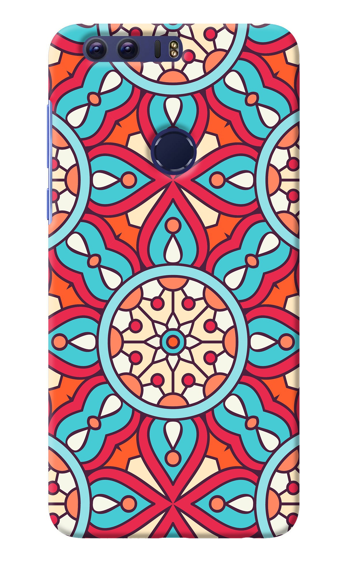 Mandala Geometric Honor 8 Back Cover