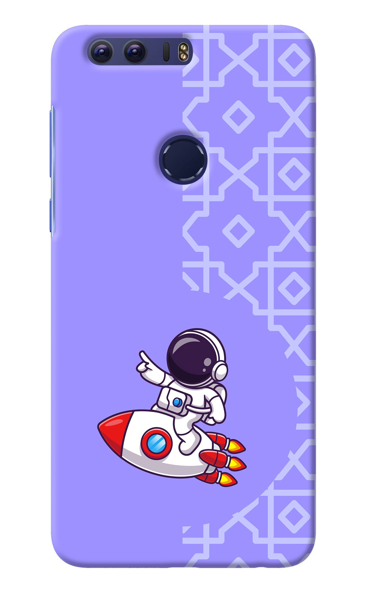 Cute Astronaut Honor 8 Back Cover