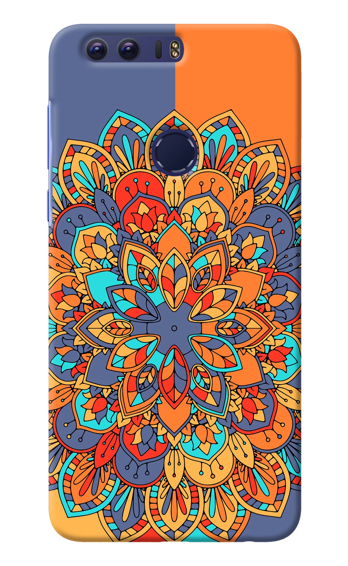 Color Mandala Honor 8 Back Cover