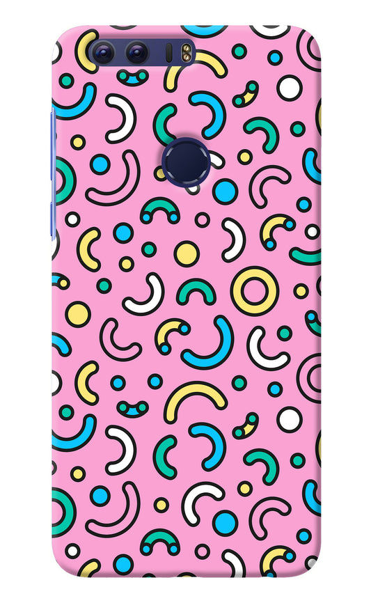 Memphis Design Honor 8 Back Cover