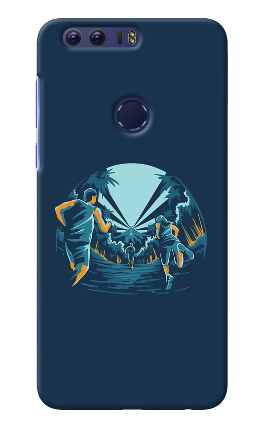 Team Run Honor 8 Back Cover