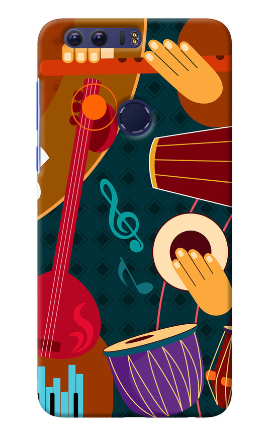 Music Instrument Honor 8 Back Cover