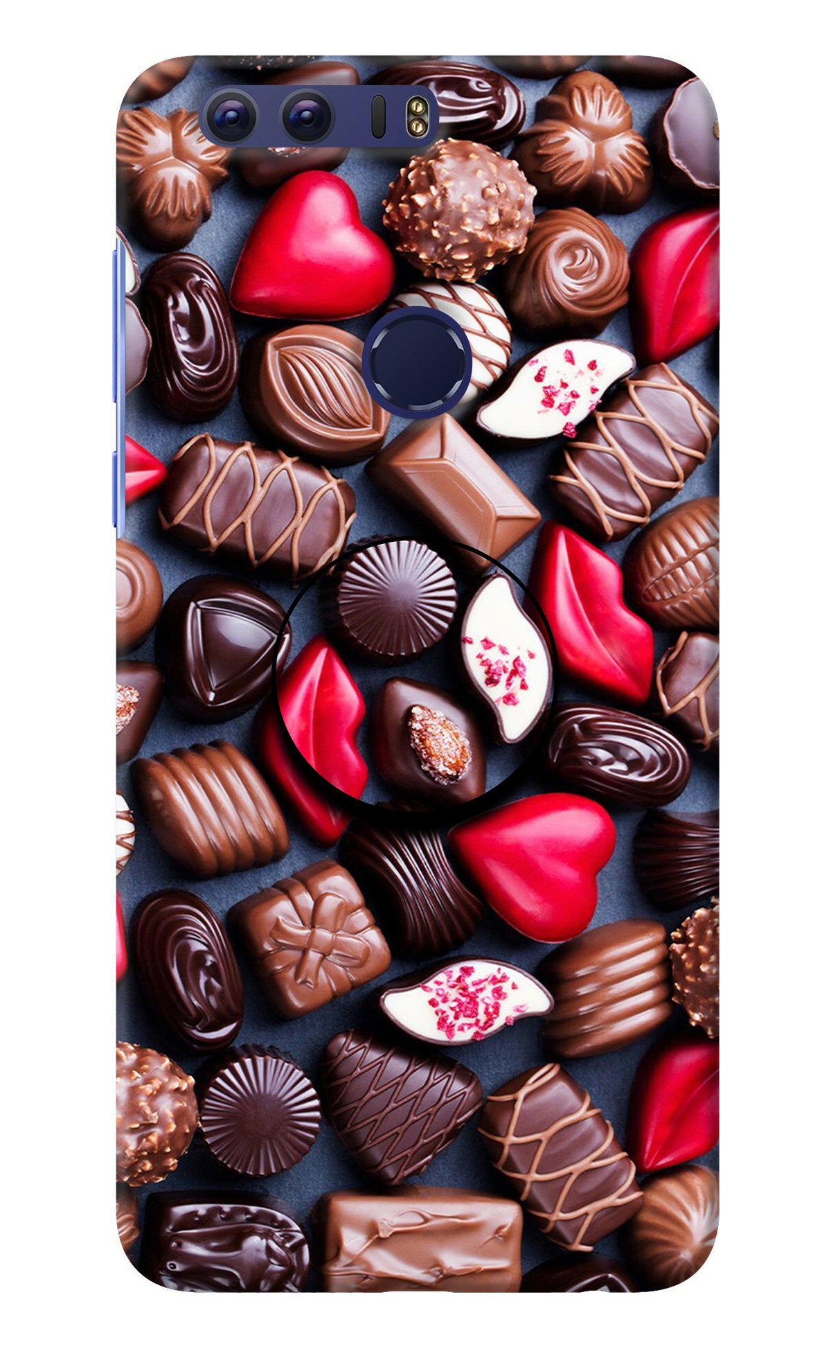 Chocolates Honor 8 Pop Case