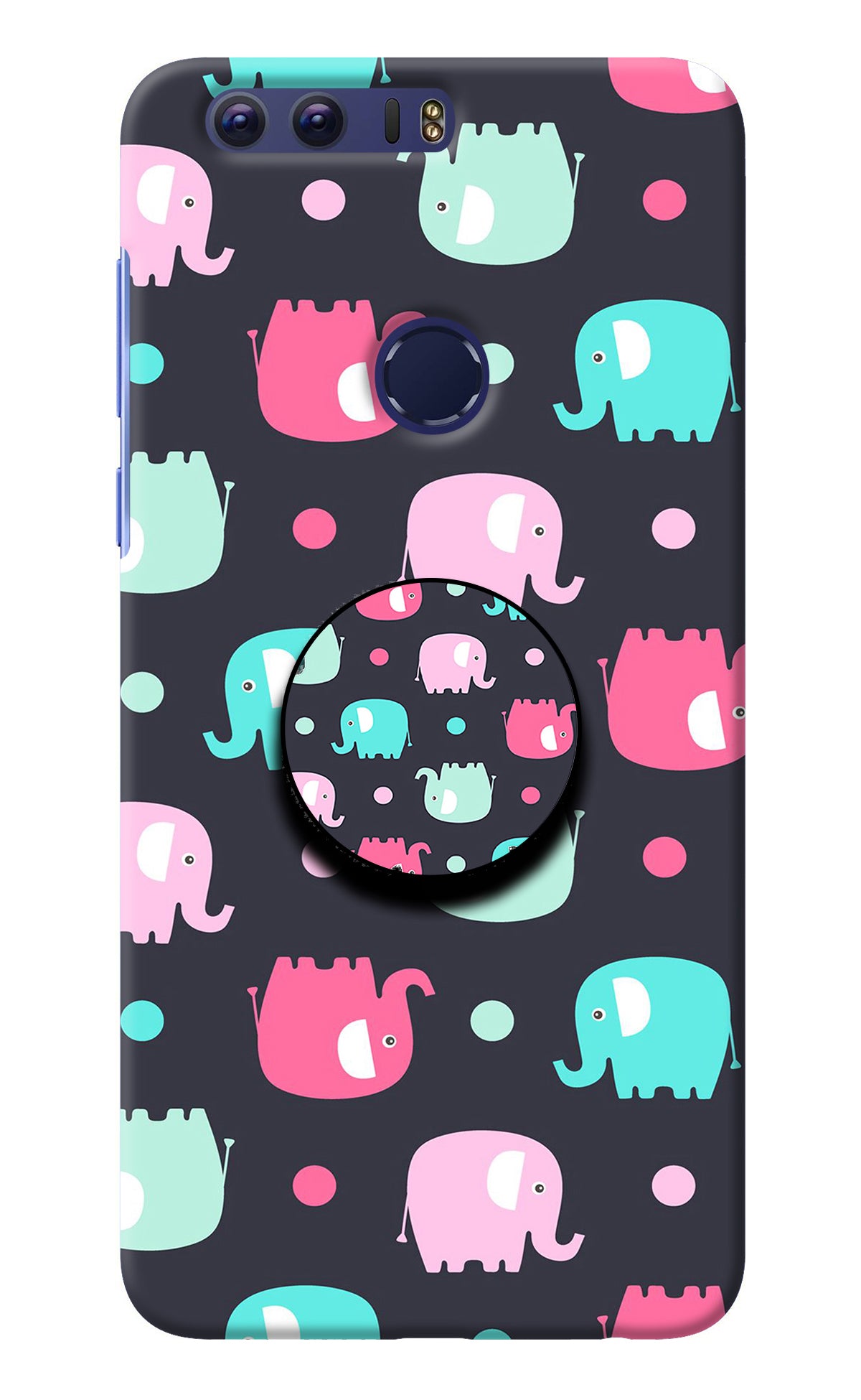 Baby Elephants Honor 8 Pop Case