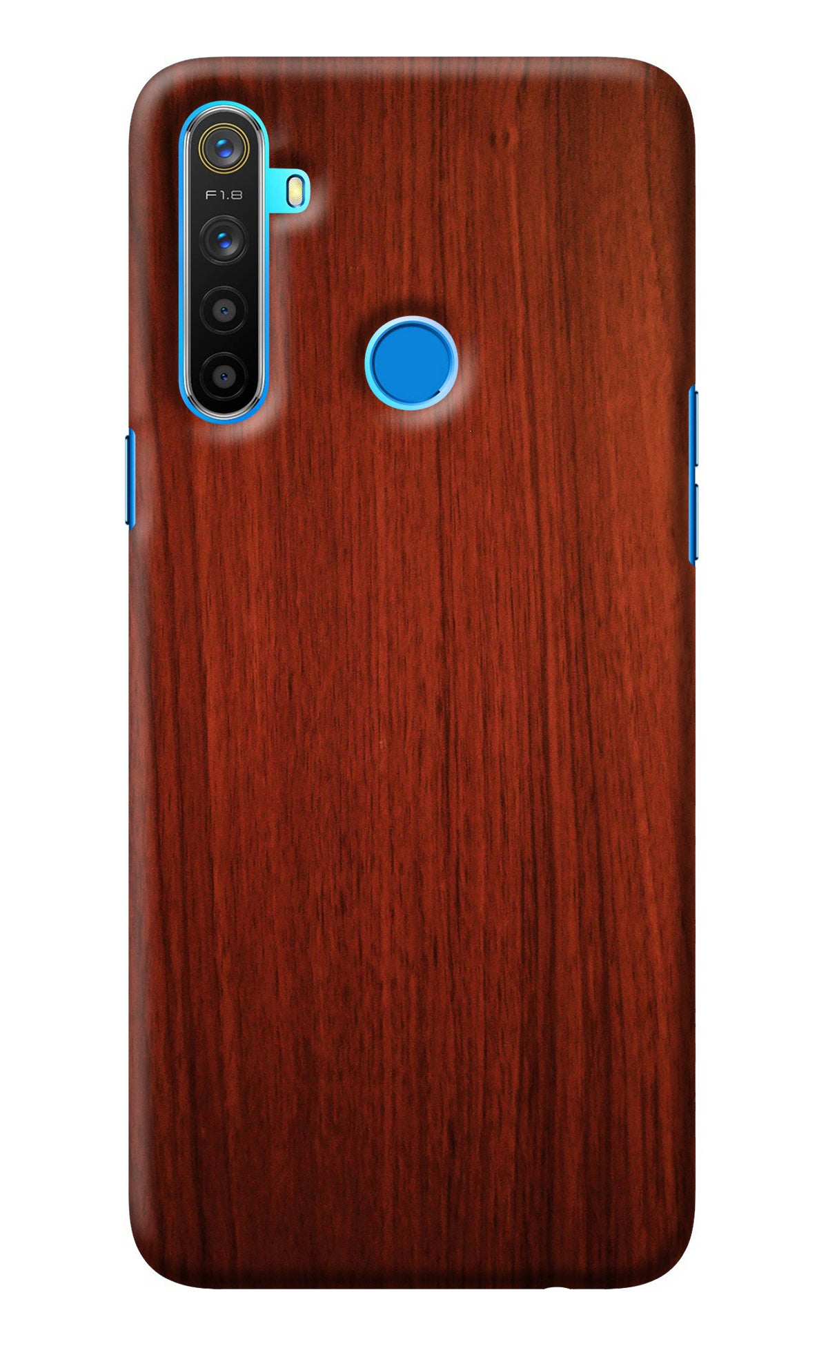 Wooden Plain Pattern Realme 5/5i/5s Back Cover