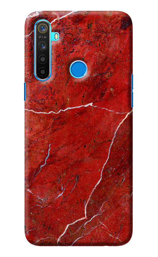 Red Marble Design Realme 5/5i/5s Back Cover