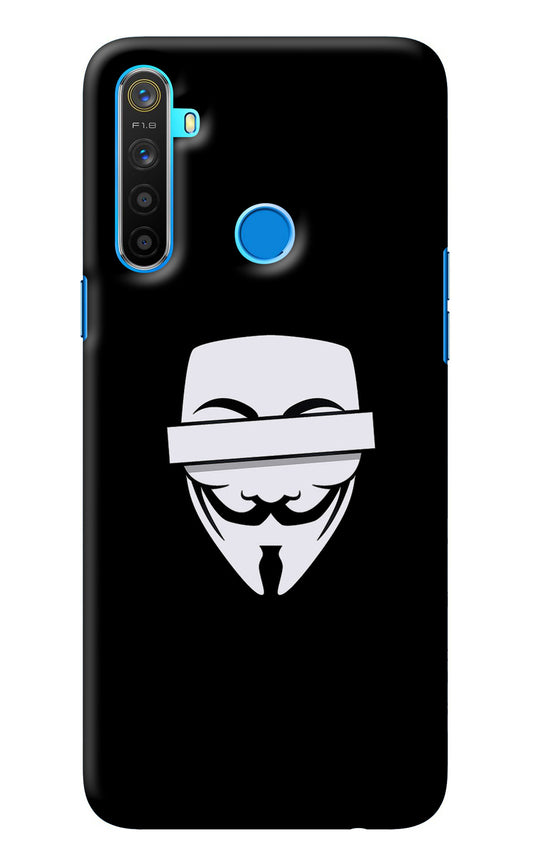 Anonymous Face Realme 5/5i/5s Back Cover