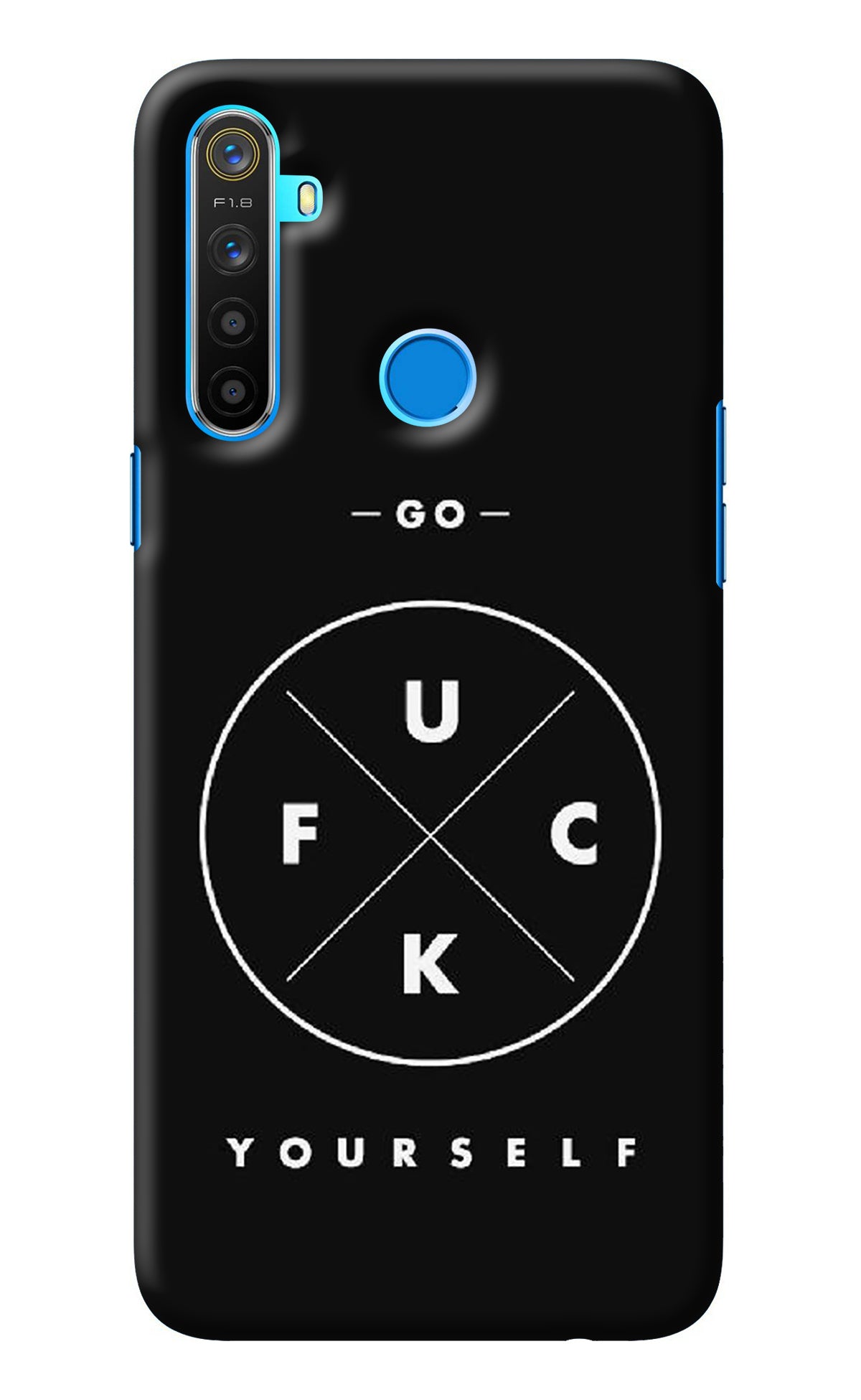 Go Fuck Yourself Realme 5/5i/5s Back Cover