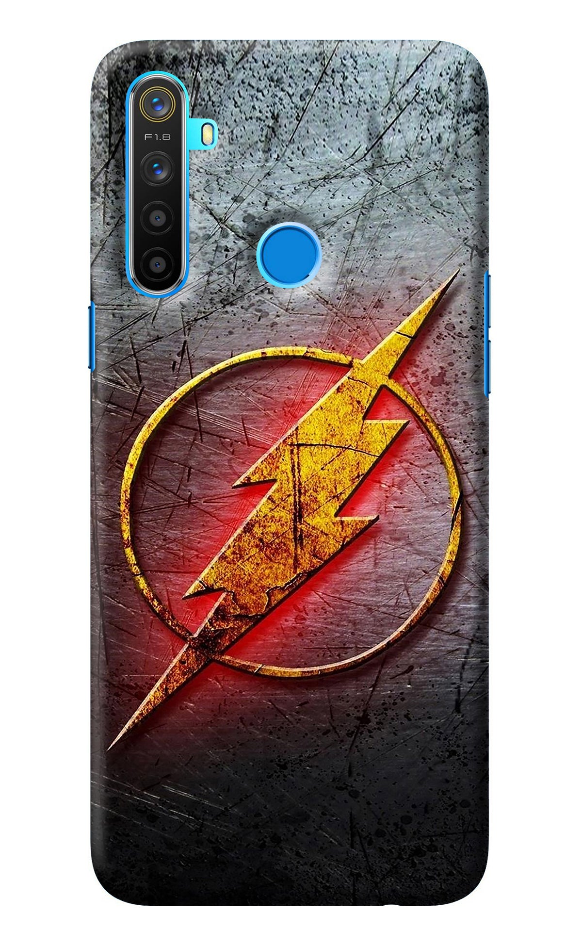 Flash Realme 5/5i/5s Back Cover