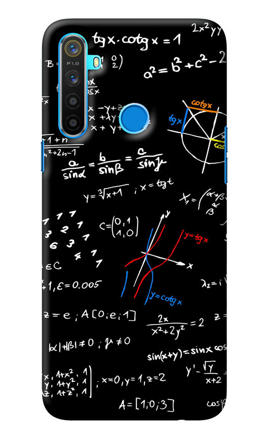 Mathematics Formula Realme 5/5i/5s Back Cover