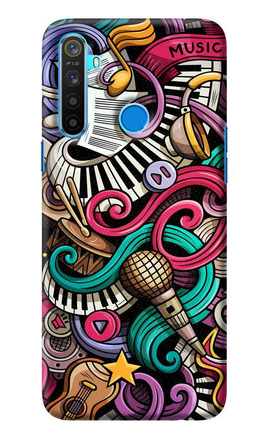 Music Abstract Realme 5/5i/5s Back Cover
