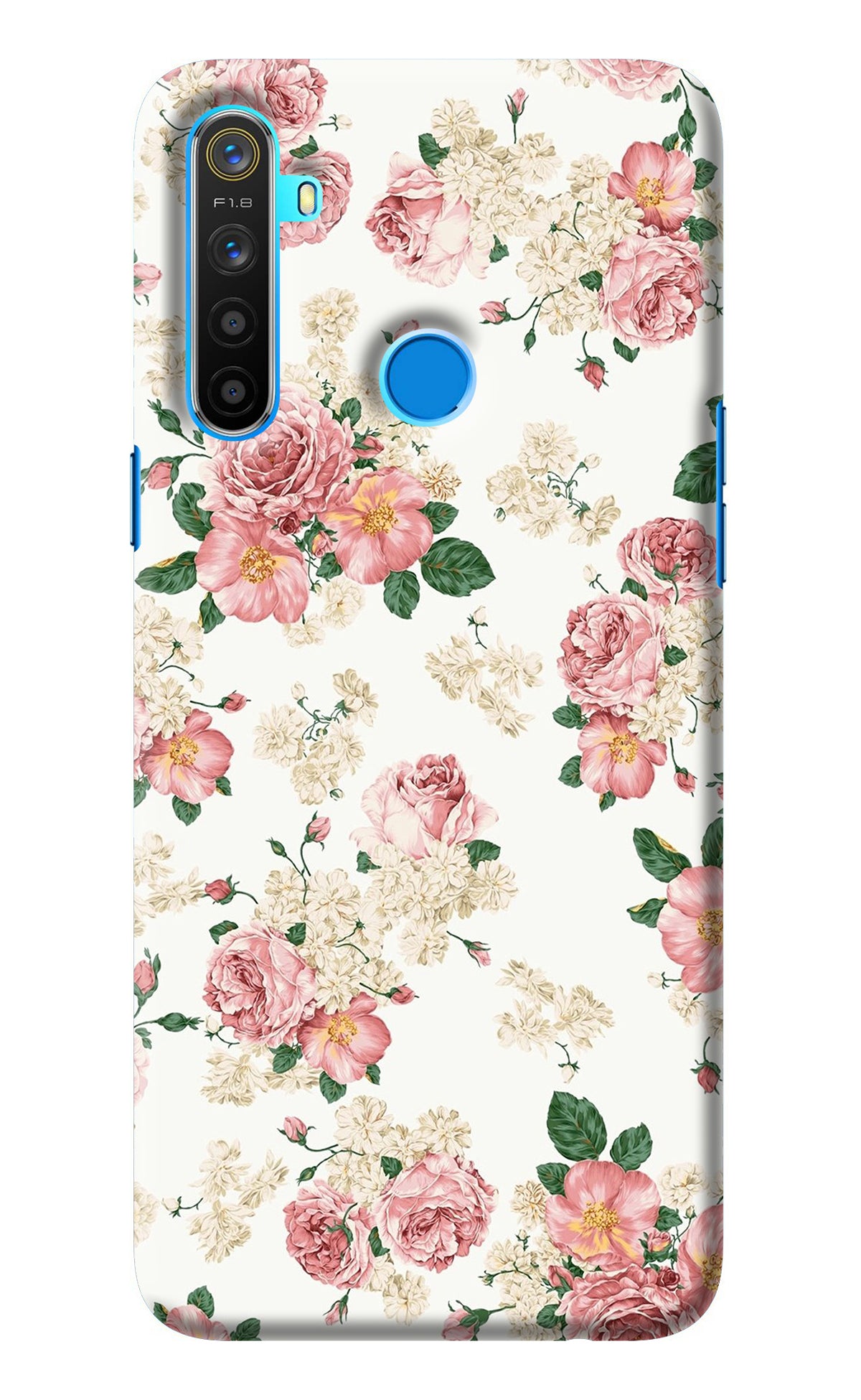 Flowers Realme 5/5i/5s Back Cover