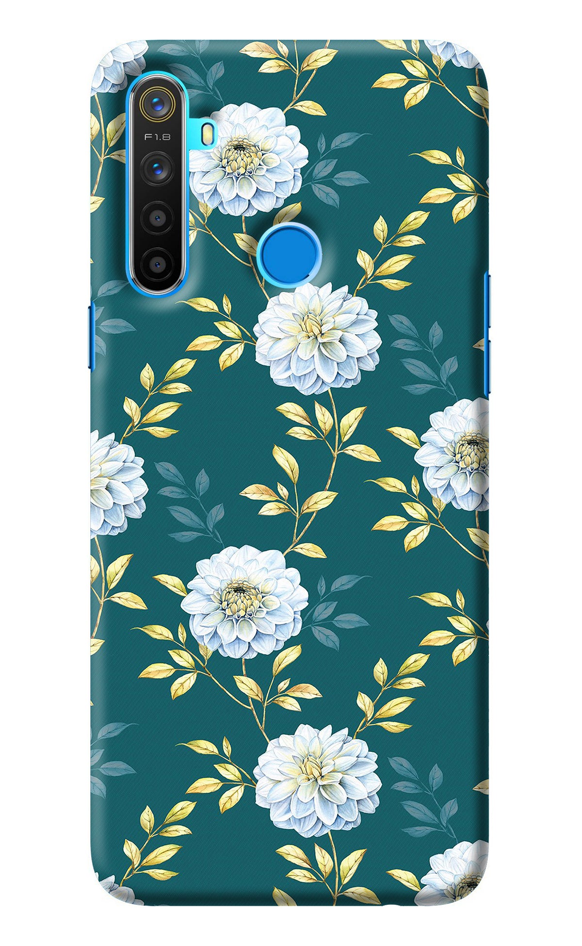 Flowers Realme 5/5i/5s Back Cover