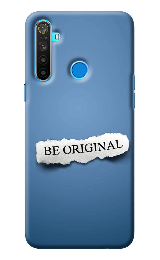 Be Original Realme 5/5i/5s Back Cover