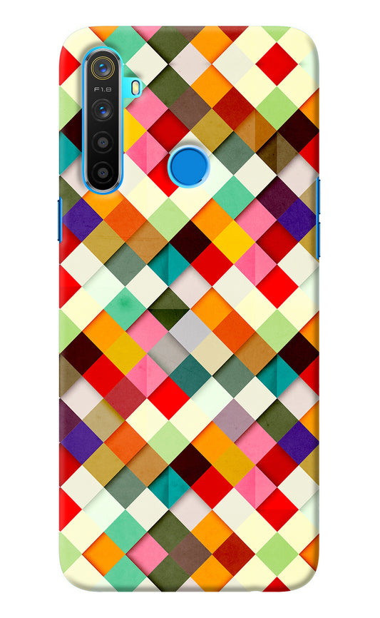 Geometric Abstract Colorful Realme 5/5i/5s Back Cover
