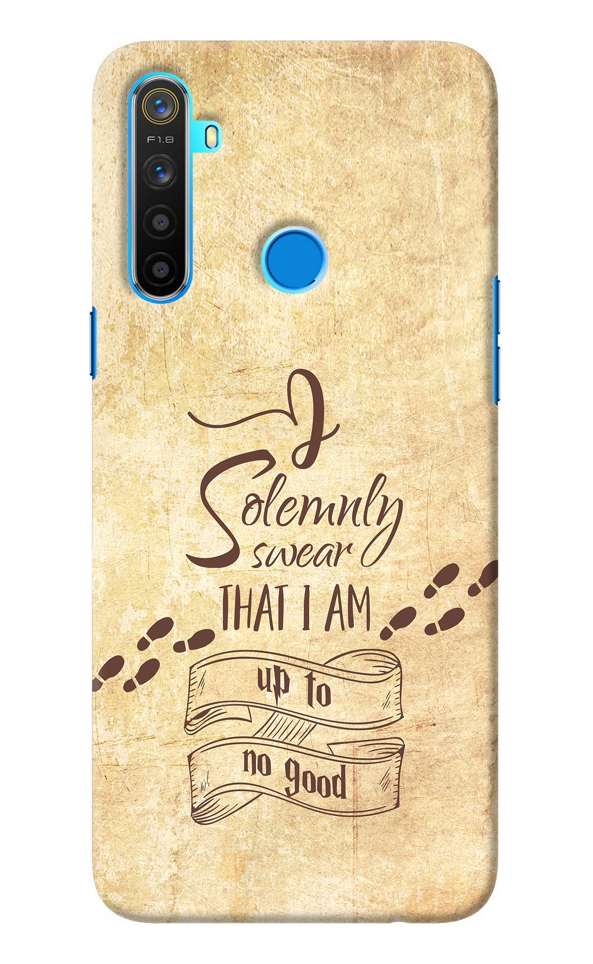 I Solemnly swear that i up to no good Realme 5/5i/5s Back Cover