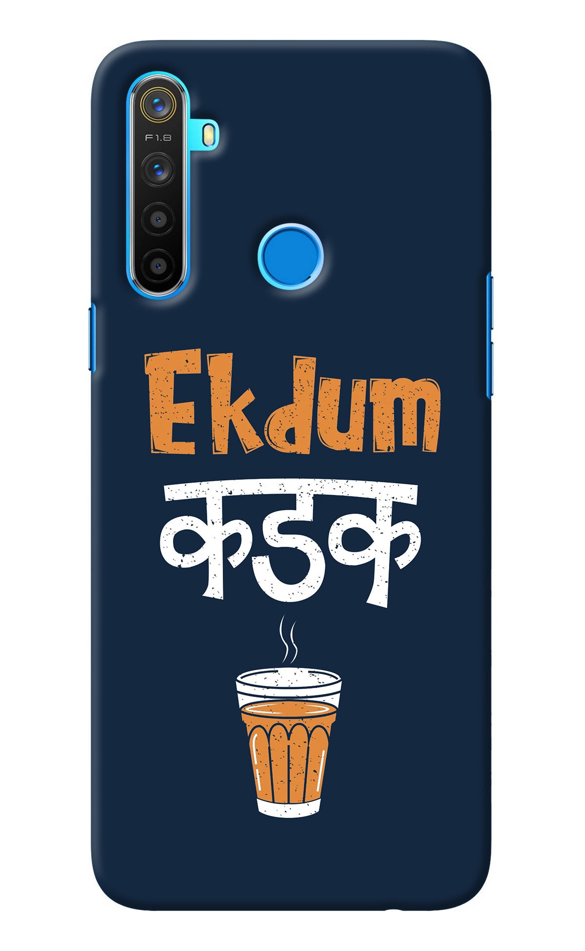 Ekdum Kadak Chai Realme 5/5i/5s Back Cover